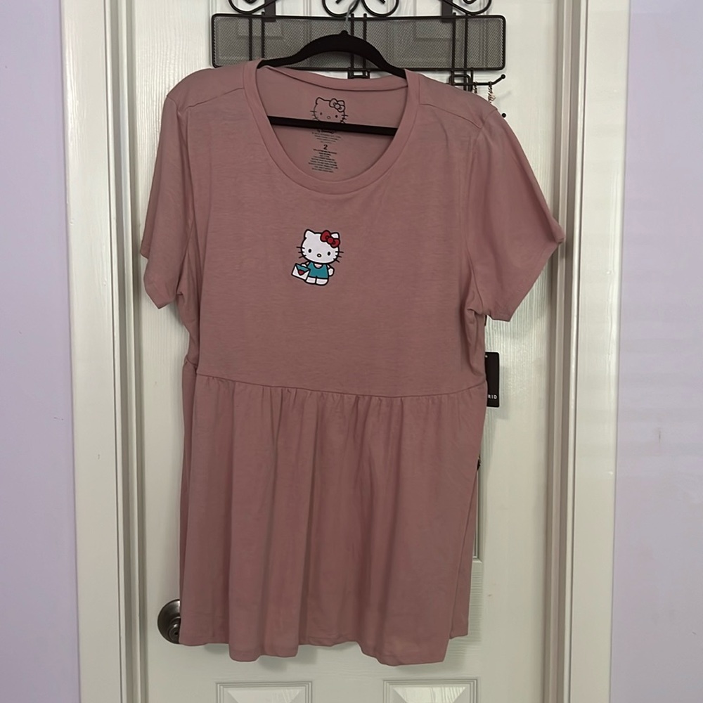 Plus Size Hello Kitty Top